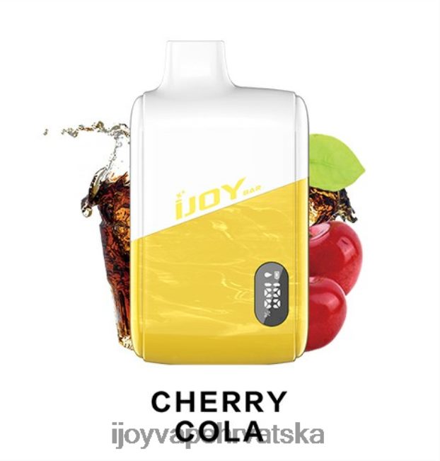 iJOY Bar IC8000 za jednokratnu upotrebu cherry cola iJOY vape hrvatska NT4J2H181