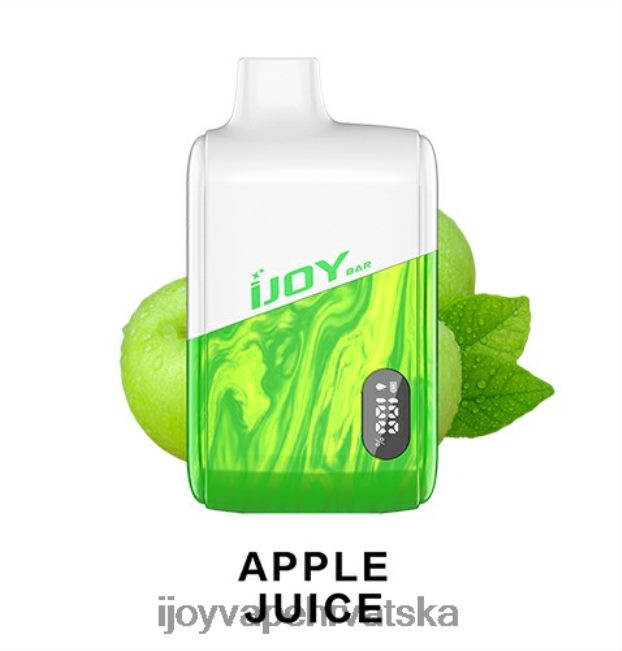 iJOY Bar IC8000 za jednokratnu upotrebu sok od jabuke iJOY bar vape price NT4J2H175