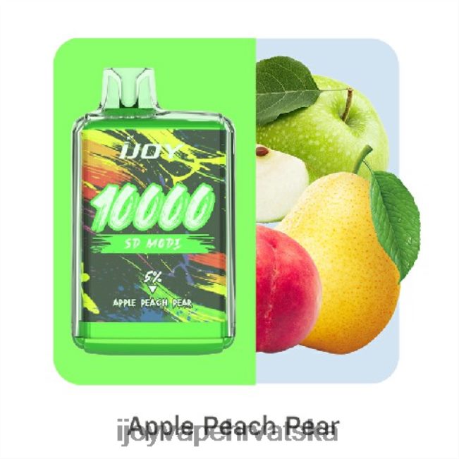 iJOY Bar SD10000 za jednokratnu upotrebu jabuka breskva kruška iJOY vape order online NT4J2H160